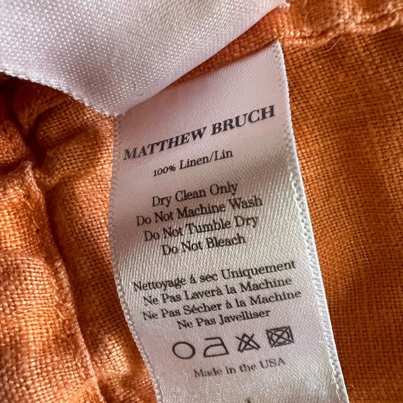 Matthew Bruch Orange Crop Top - Size 1 - From Rent the Runway! MSRP $795! - Picture 15 of 15